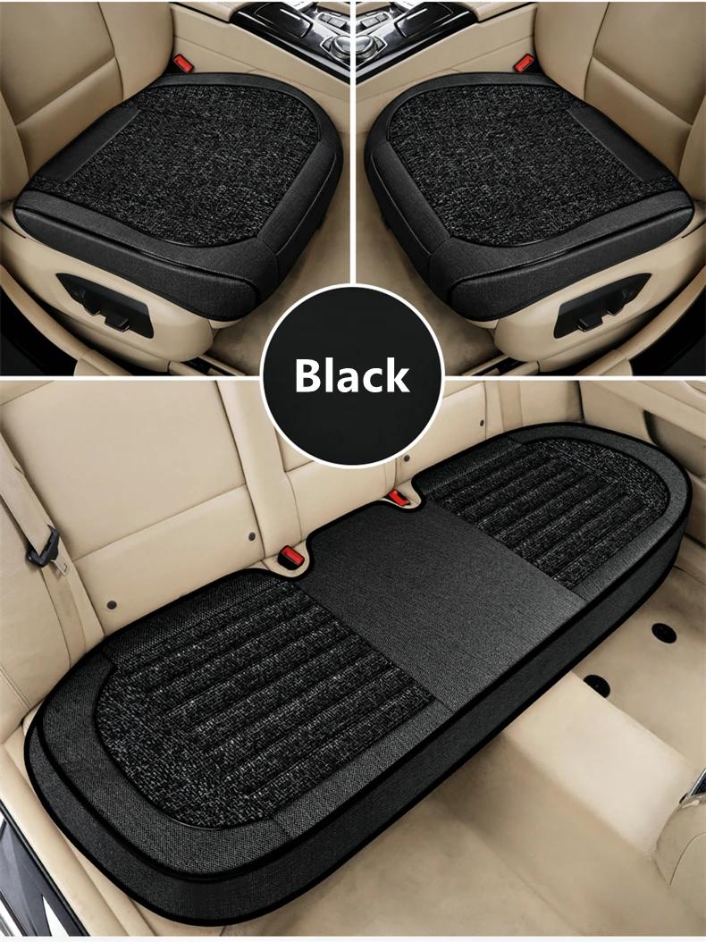 Car Seat Cushion Car Seat Protector Four Seasons Universal Car Seat Cushion Car Front Car Shape Interior Accessories Seat Cover