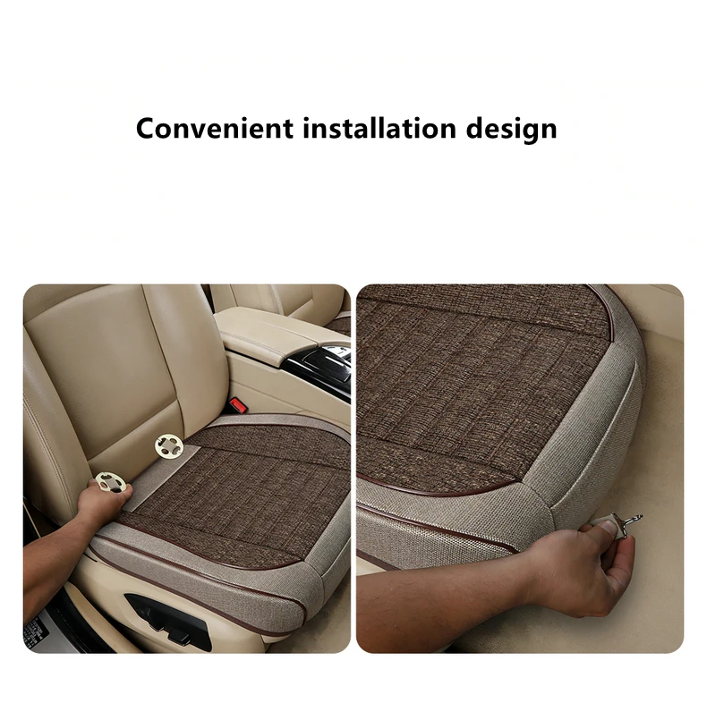 Car Seat Cushion Car Seat Protector Four Seasons Universal Car Seat Cushion Car Front Car Shape Interior Accessories Seat Cover