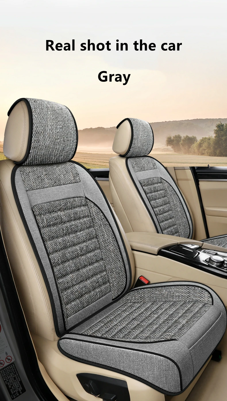 Car Seat Cushion Car Seat Protector Four Seasons Universal Car Seat Cushion Car Front Car Shape Interior Accessories Seat Cover