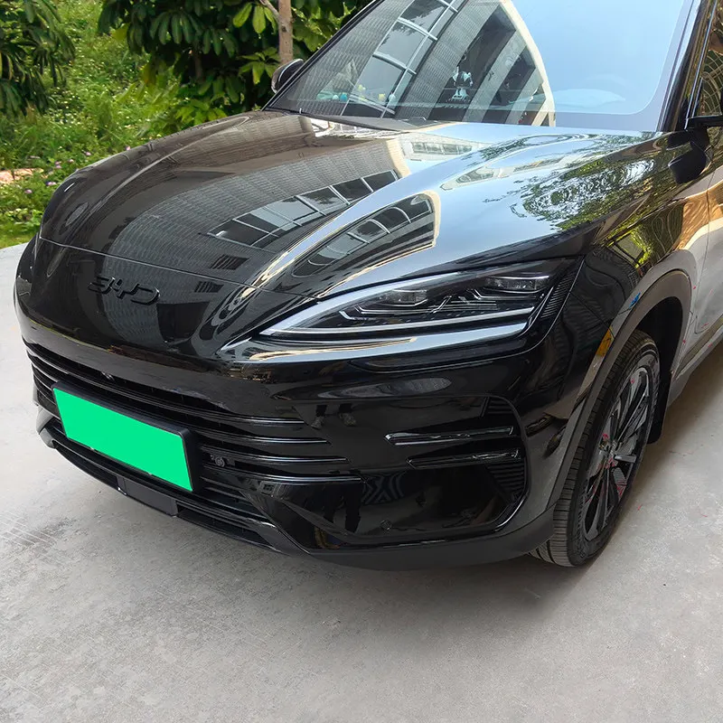 Car Black Front Badge Sticker Black Rear Emblem Black Warrior Car Modification Logo Suitable for BYD Seal U Hiace 6 DM-i EV Song