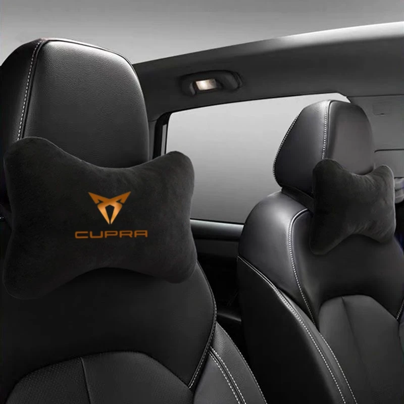 Car Seat Headrest Restraint Safety Head Neck Pillow For Seat CUPRA Born Formentor Tavascan e-Racer Leon Ateca UrbanRebel