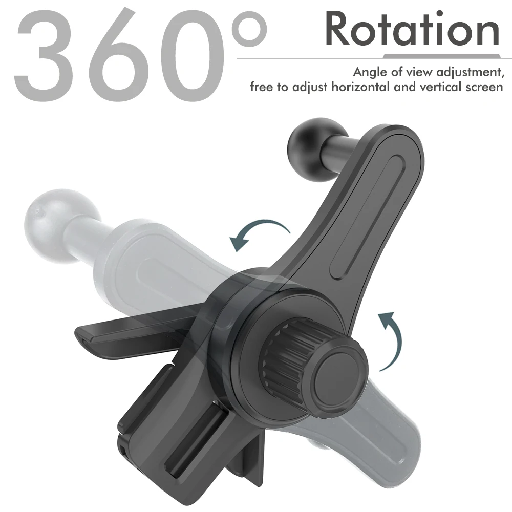 Magnetic Car Screen Mobile Phone Holder; Computer Screen Mobile Phone Holder; 360-Degree Rotating Car Navigation Holder