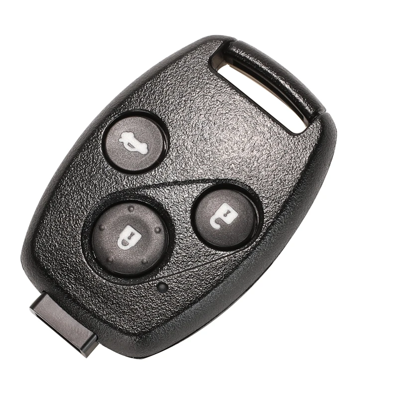 jingyuqin With Rubber Pad Car Key Remote Fob Cover For Honda Accord CRV Pilot Civic 2003 2007 2008 2009 2010 2011 2012 2013
