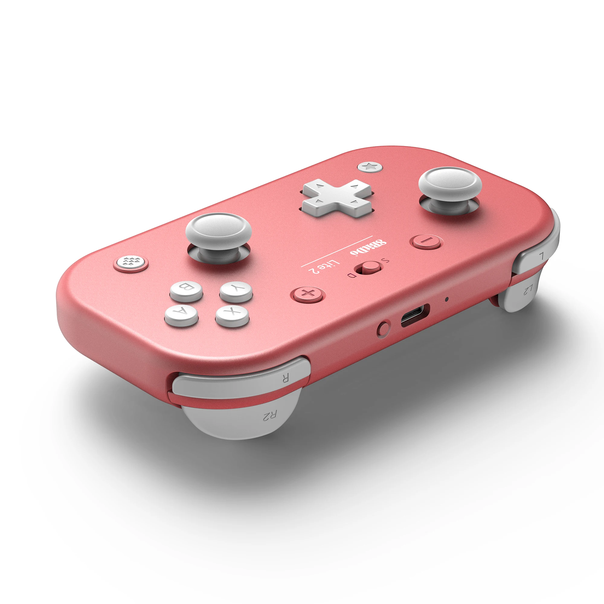 8BitDo Lite 2 Bluetooth Gamepad with Vibration,Wireless Game Controller for Nintendo Switch Lite Android Raspberry Pi