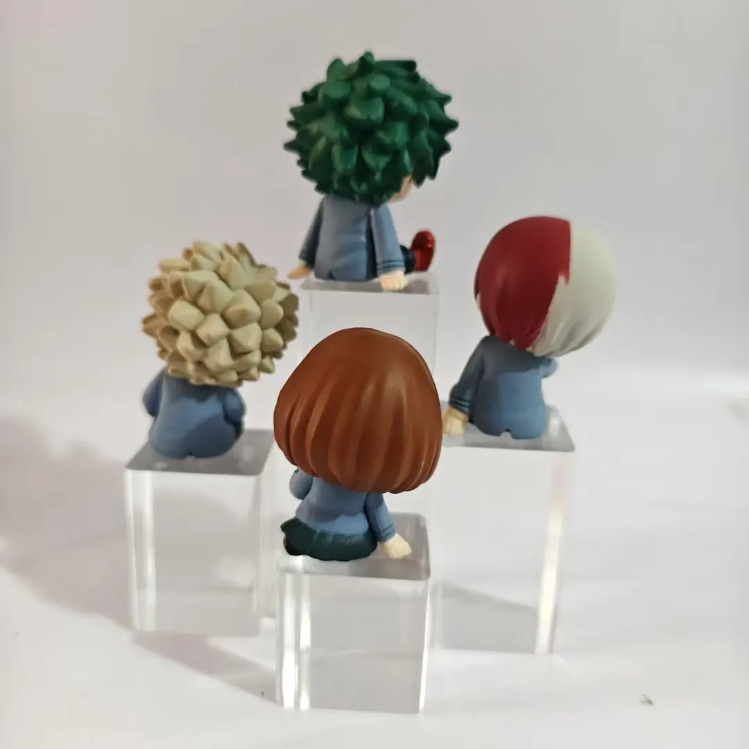4pcs/set My Hero Academia Tokyo Revengers Cute Sleeping PVC Action Figure Toys