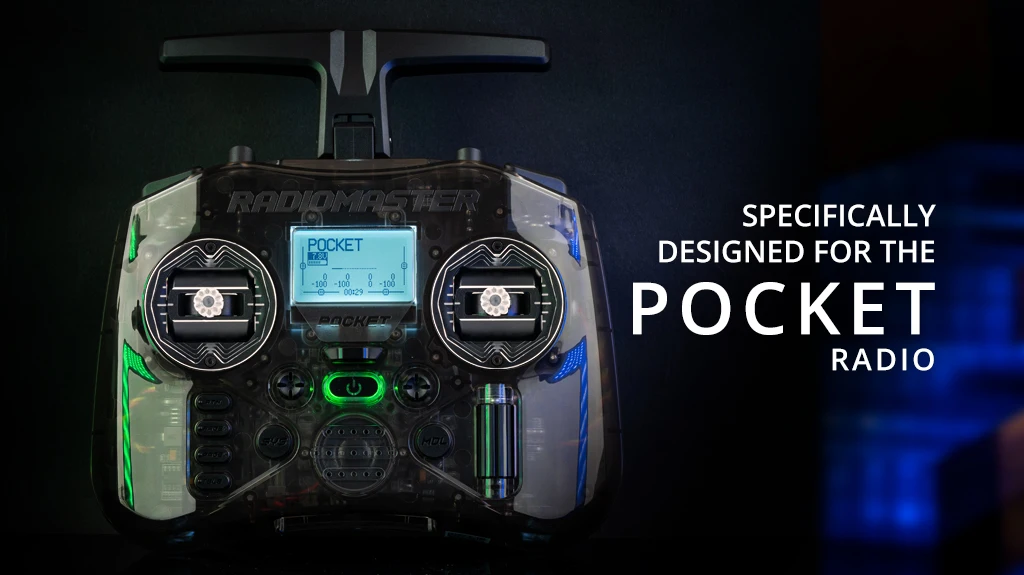 Radiomaster AG01 NANO CNC Hall Gimbals Set For Pocket