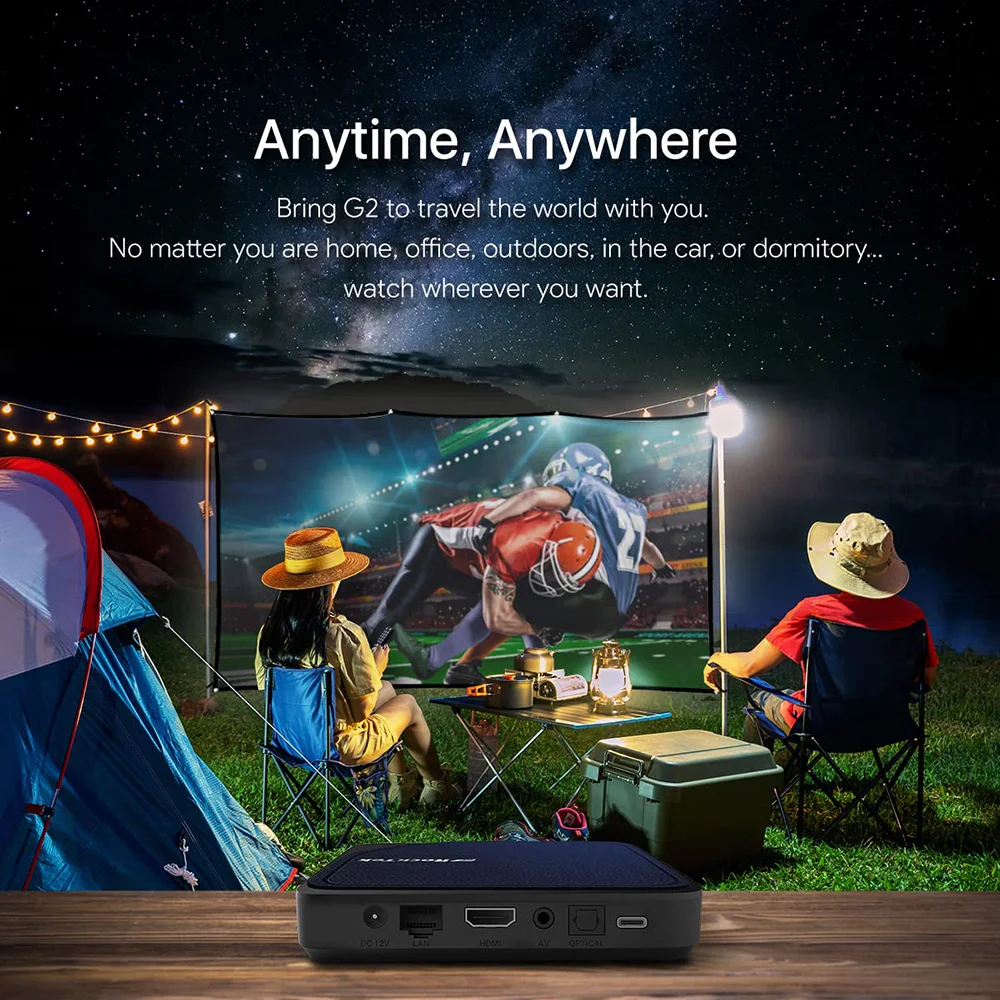 RockTek G2 NEXT S905X5M-J Google TV BOX Netflix Google Certified G2 Amlogic S905X4-K 4G 64G Support DTS Dolby Audio Dolby Vision