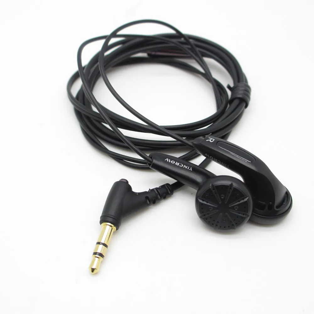 YINCROW X6 3.5mm In-ear Earphones Flat Head Earbuds Professional Fever HIFI Earphone PK PK1 MX985