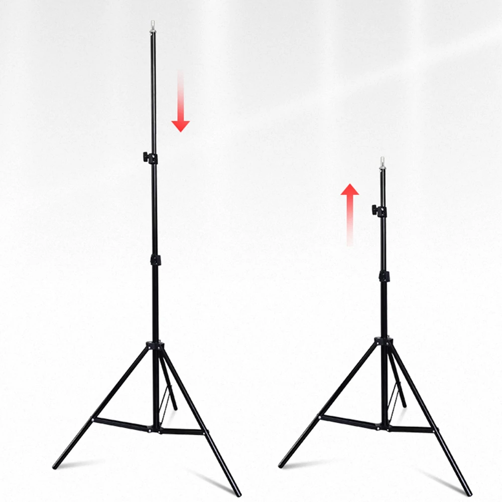 VEIDADZ Projector Screen With Stand Foldable White Wrinkle-Free 60-120 inch 16:9 Screen With Bag for Home Theater Indoor Outdoor