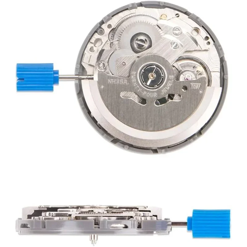 Mechanical Movement NH35 Premium NH35A White At 3/3.8/6 Date Wheel 24 Jewels Automatic Self-winding High Accuracy Movt Replace