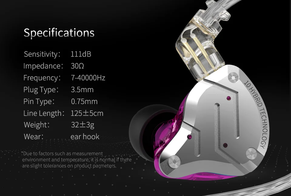KZ ZS10 Pro Metal Headset 4BA+1DD Hybrid 10 drivers HIFI Bass Earbuds In Ear Monitor Headphones Sport Noise Cancelling Earphones