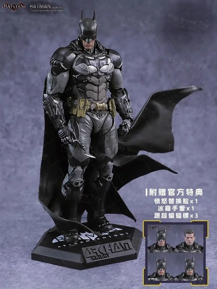 2026 New Stock Batman Arkham Knight Action Figure LPZZ UPF1/12 Scale Soldier Warrior Edition Batman Full Set 6-inches Model Toys