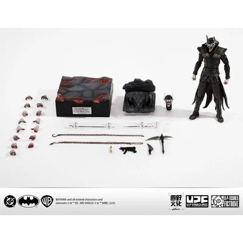 2026 New Stock Batman Arkham Knight Action Figure LPZZ UPF1/12 Scale Soldier Warrior Edition Batman Full Set 6-inches Model Toys