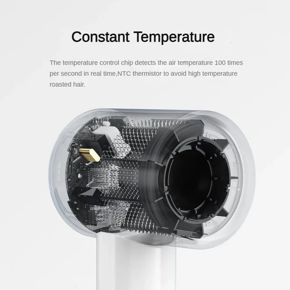 XIAOMI H501 SE High Speed Hair Dryer 62m/s Wind Speed Negative Ion Hair Care Professional Dry 220V CN Version Hair Drie
