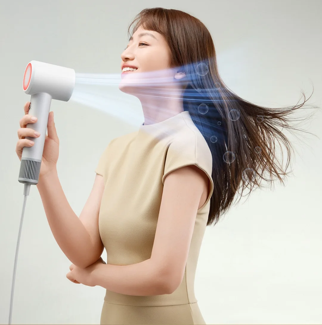 XIAOMI H501 SE High Speed Hair Dryer 62m/s Wind Speed Negative Ion Hair Care Professional Dry 220V CN Version Hair Drie