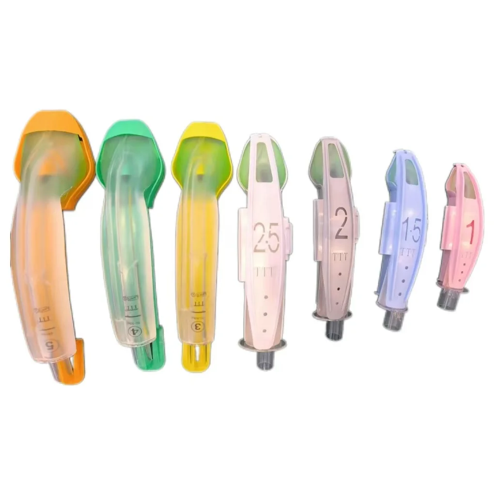 Disposable Non-inflatable Igel Similar Laryngeal Masks Airway LMA Supraglottic Airway Management Device 1#-5#