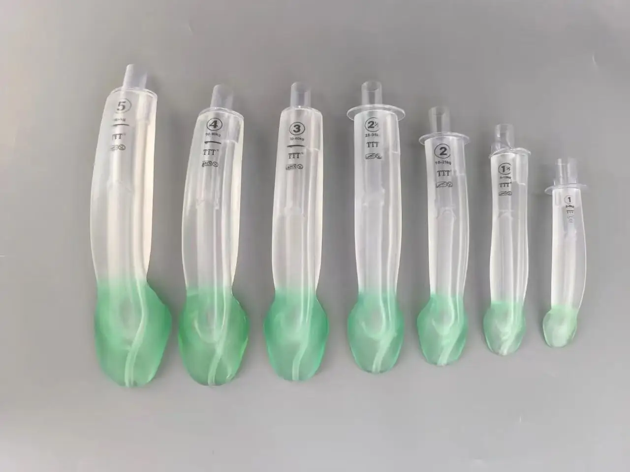 Disposable Non-inflatable Igel Similar Laryngeal Masks Airway LMA Supraglottic Airway Management Device 1#-5#