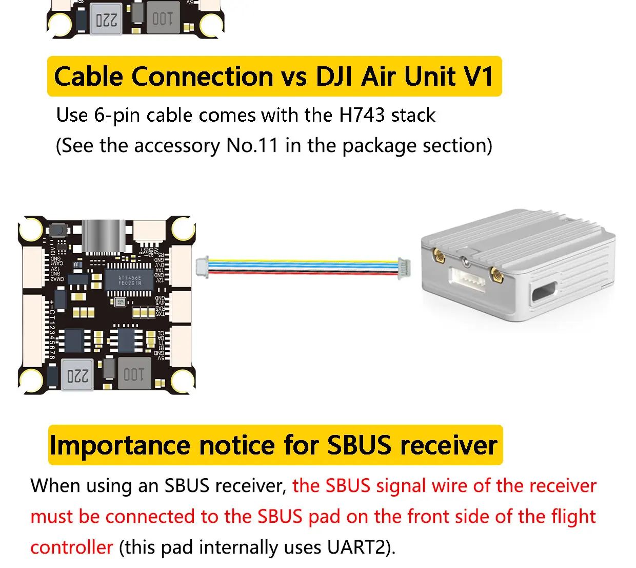DAKEFPV H743 12S 120A FC 8S 100A BLS Bluejay ESC H743 Flight Controller Powerful RC Stack for 10 13 15 18inch FPV Racing Drone