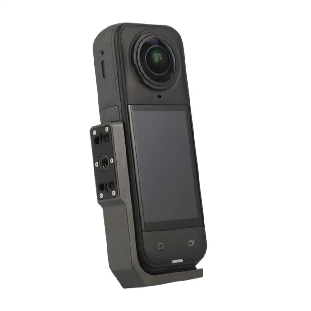 Horizontal-vertical L-shaped Bracket for Insta360 X5 Quick-release Mount with 1/4 Interface for Insta360 X5/X4/X3 Accessories