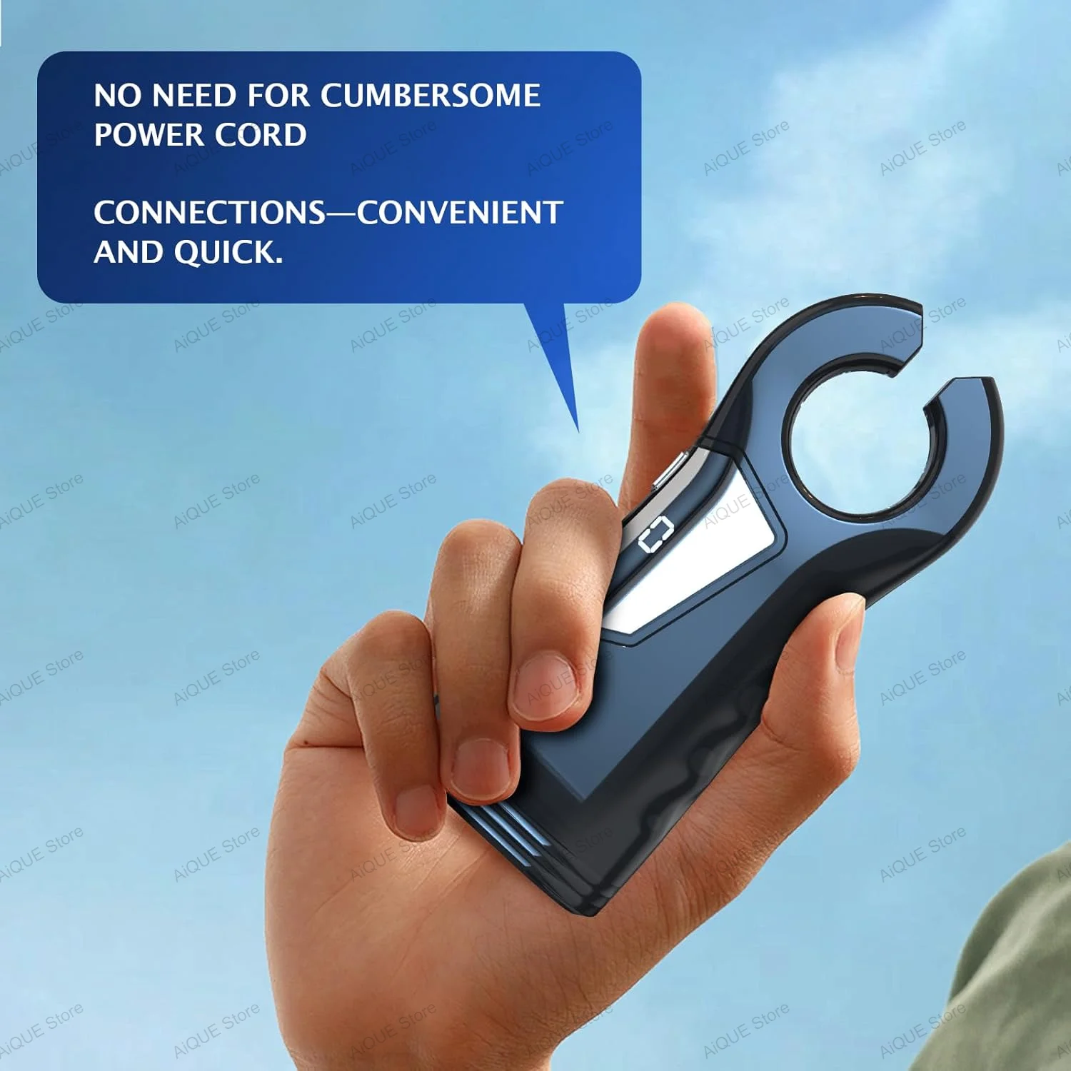 AiQUE Vein Locator with Storage Case Portable Medical Vein Finder Machine Nurse Injection Helper Handheld Emergency Vein Viewer