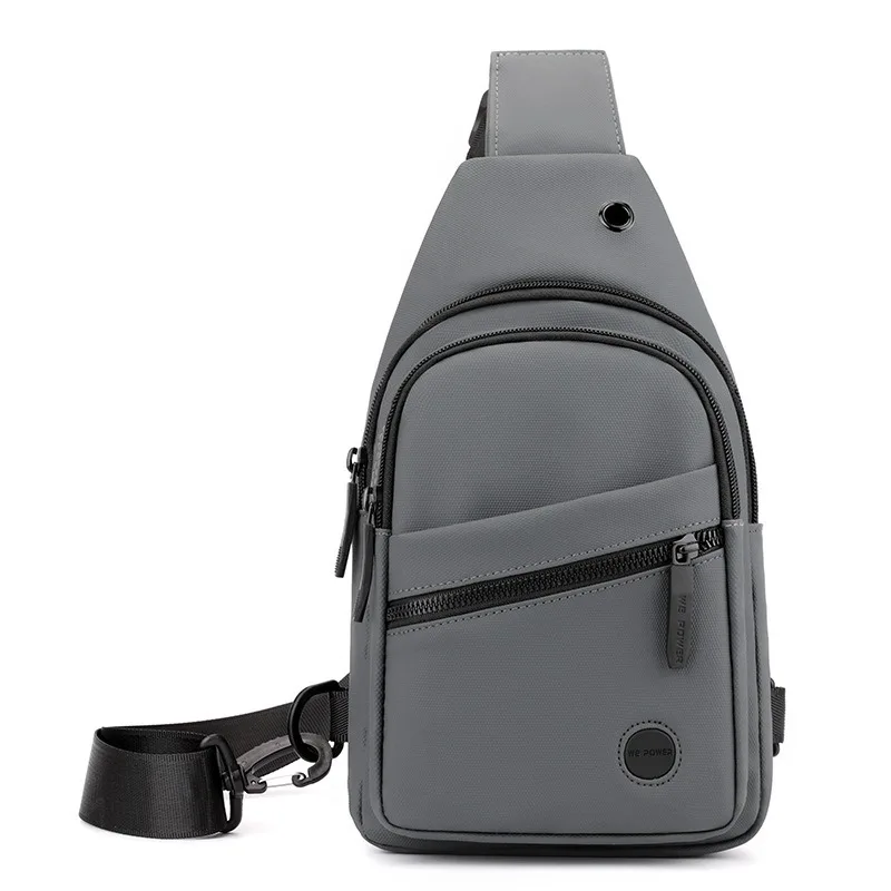 Men Cross Body Bag Sling Backpack Travel Fashion Outdoor Sports Waterproof Nylon Male Purse Side Shoulder Chest Messenger Bag