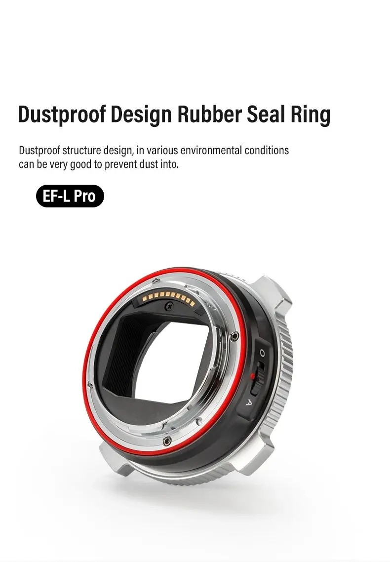 VILTROX EF-L Pro EF-L Auto Focus Lens Mount Adapter For Canon EF EF-S Lens to L Mount Cameras