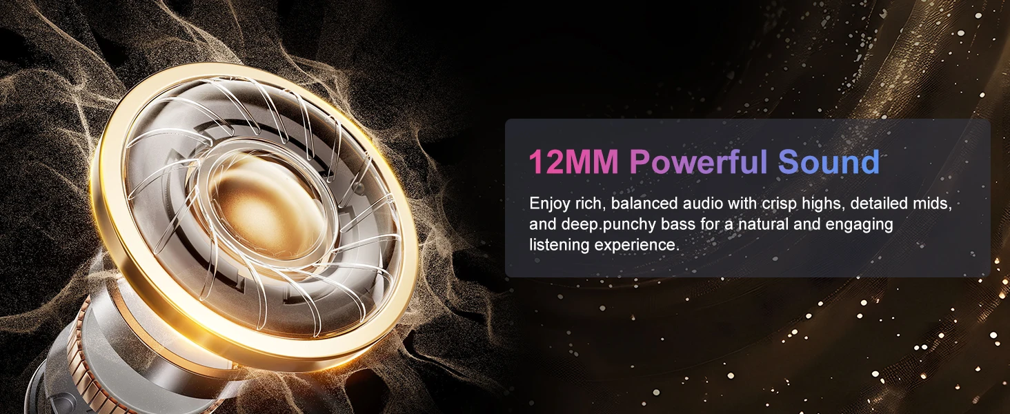 Ortizan OHAYO-A7 Clip On Earbuds, Lightweight Comfort Open Ear Headphones, Wireless Sports Headphones with ENC AI 4 Mics Calls