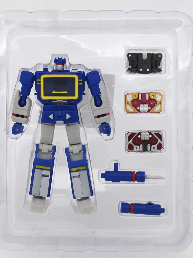 PT-04 Soundwave Pocket toys PT04 Transformation Tape G1 Mini War KO DX9 Action Figure Robot Toys Kids Gift