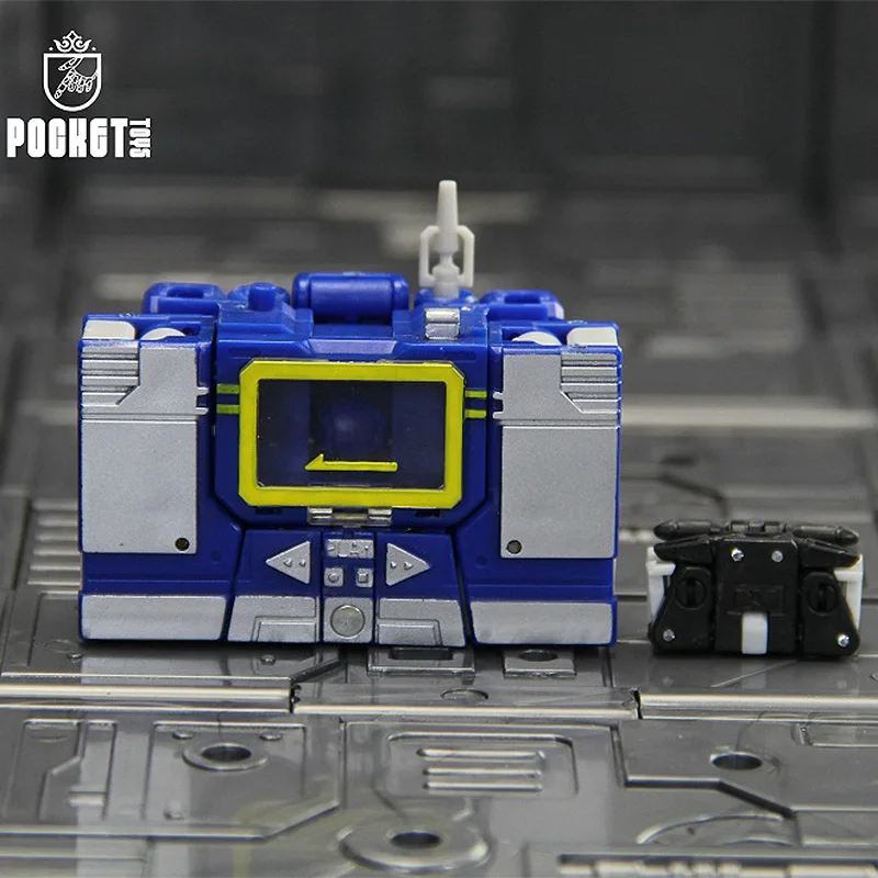 PT-04 Soundwave Pocket toys PT04 Transformation Tape G1 Mini War KO DX9 Action Figure Robot Toys Kids Gift