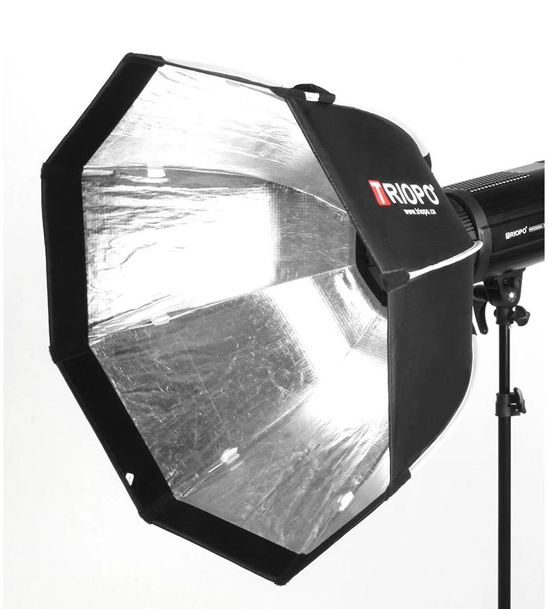 Triopo 90cm Photo Portable Bowens Mount Softbox W/ Honeycomb Grid K90 Octagon Umbrella Outdoor Soft Box for Godox Jinbei Strobe