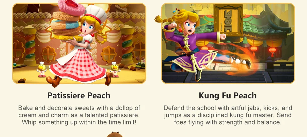 Princess Peach : Showtime! Nintendo Switch Game Deals 100% New and Original Physical Game Card 1 Player Game for Nintendo Switch