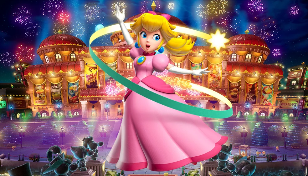 Princess Peach : Showtime! Nintendo Switch Game Deals 100% New and Original Physical Game Card 1 Player Game for Nintendo Switch