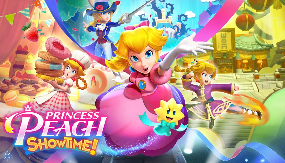 Princess Peach : Showtime! Nintendo Switch Game Deals 100% New and Original Physical Game Card 1 Player Game for Nintendo Switch