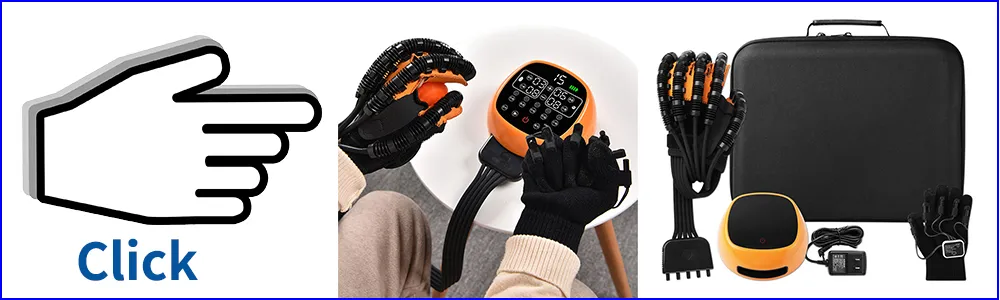 Rehabilitation Robot Glove Hand Exerciser Finger Training Gloves Stroke Hemiplegia Devices Hand Rehabilitation Trainer Rehab