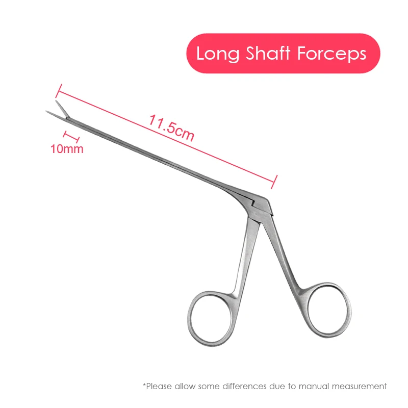 Ear Wax Pick Tongs Earwax Remover Micro Alligator Crocodile Forceps Earpick Nose Operational Cleaner Clip Tweezers Tool