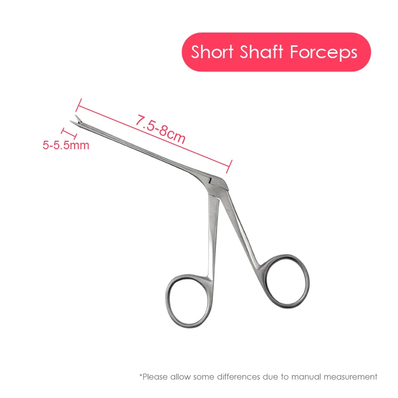 Ear Wax Pick Tongs Earwax Remover Micro Alligator Crocodile Forceps Earpick Nose Operational Cleaner Clip Tweezers Tool