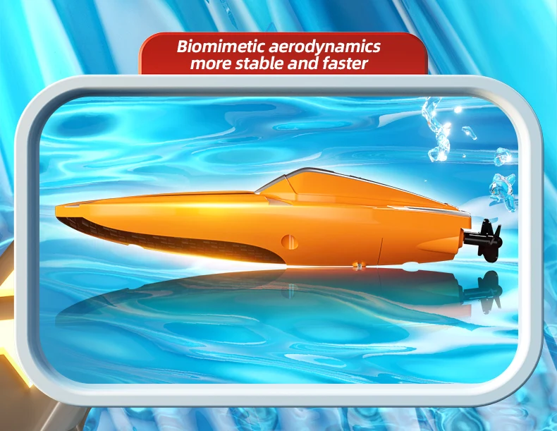Children'S Mini Portable Electric Rc Boat 2.4Ghz High Speed Ship Water Outdoor Toy With Lighting Kids Adults Gifts Toys for Boys
