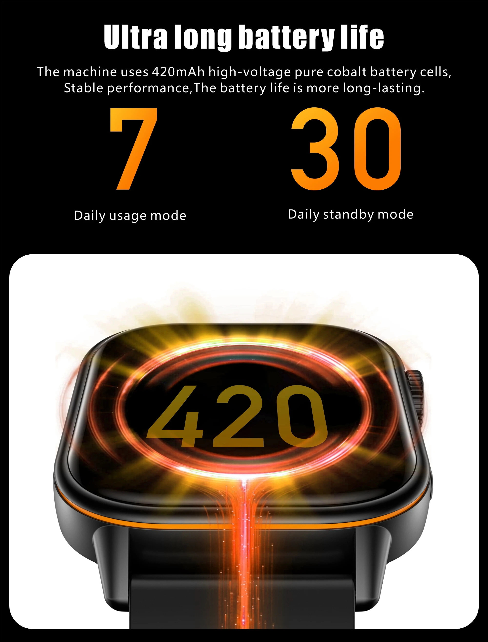 New GPS Military Smart Watch Bulit-in GPS Compass Altimeter Barometric 10ATM IP69K Waterproof AMOLED BT Call Smartwatch