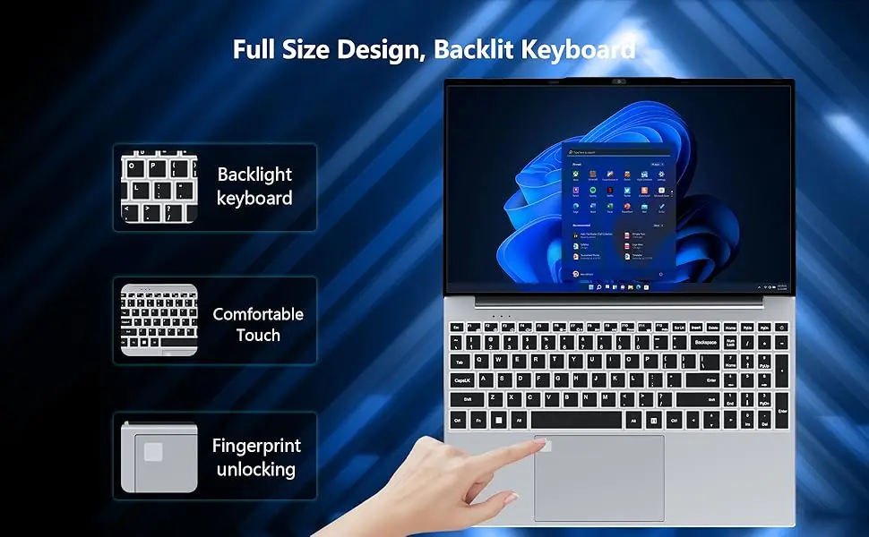 2026 15.6" Gaming Laptop Computer Intel Core I9 10980Hk Win 11 Pro Gamer Pc 16Gb Ram 1Tb 2Tb Ssd Notebook Pc Portable Laptops
