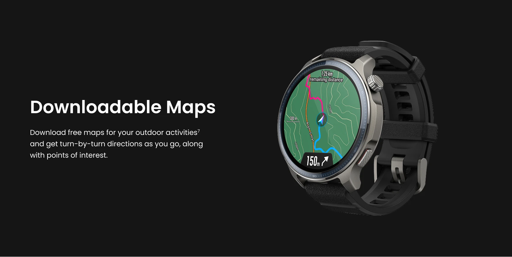 Amazfit Balance 2 Smartwatch 47mm Up To 21 Days of Battery Life 170+Multi-Sports Workouts Smart Watch