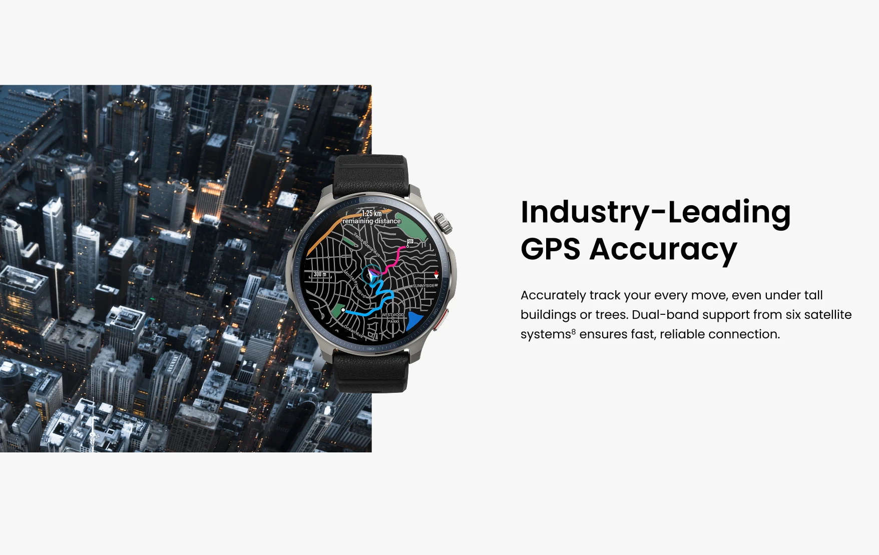Amazfit Balance 2 Smartwatch 47mm Up To 21 Days of Battery Life 170+Multi-Sports Workouts Smart Watch