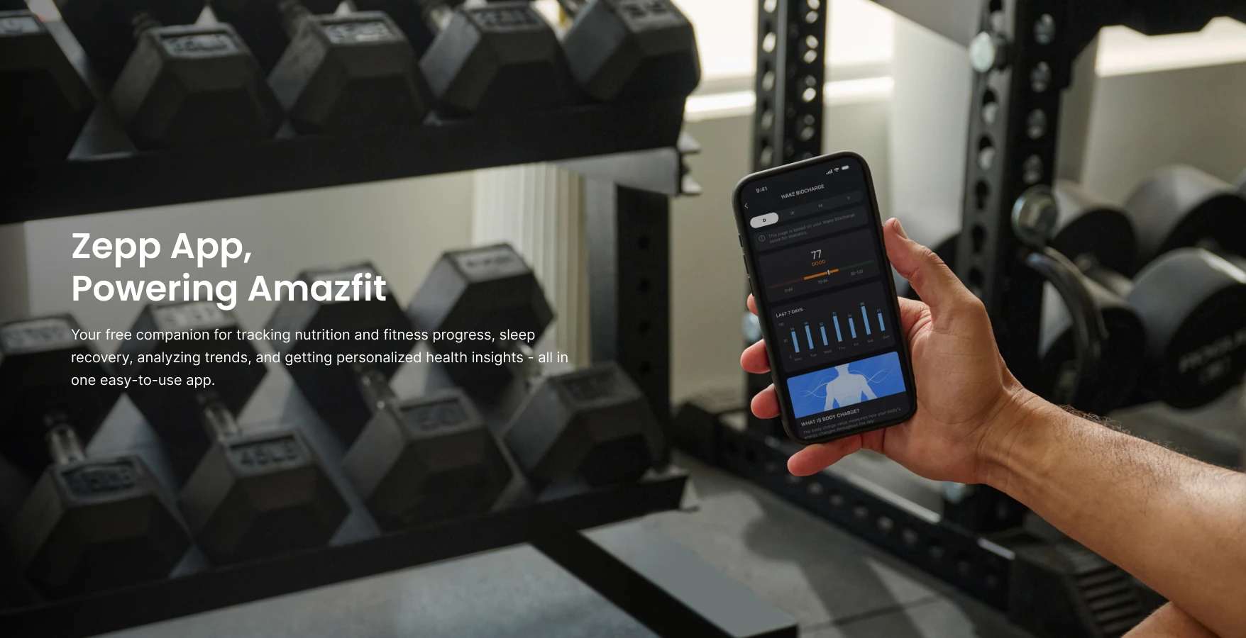 Amazfit Balance 2 Smartwatch 47mm Up To 21 Days of Battery Life 170+Multi-Sports Workouts Smart Watch