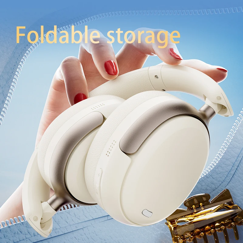 Acer OHR516 ANC Wireless Headphone 48dB Noise Canceling Hi-Res Spatial Audio Earphone with LDAC Bluetooth 5.4 Over Ear Headset