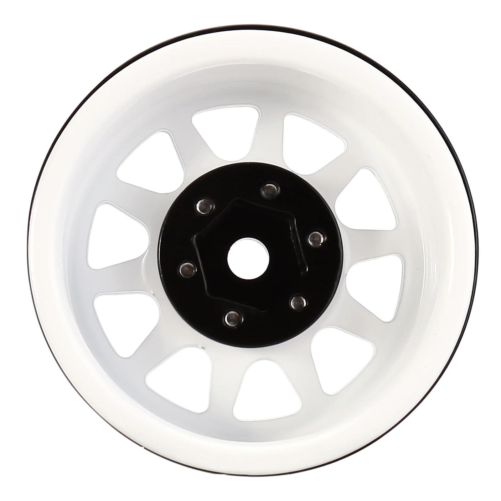 INJORA 116g/pcs Metal Alloy 1.9 Beadlock Wheel Rims for 1:10 RC Crawler Axial SCX10 AXI03007 90046 TRX4 Redcat GEN8 (W1909)