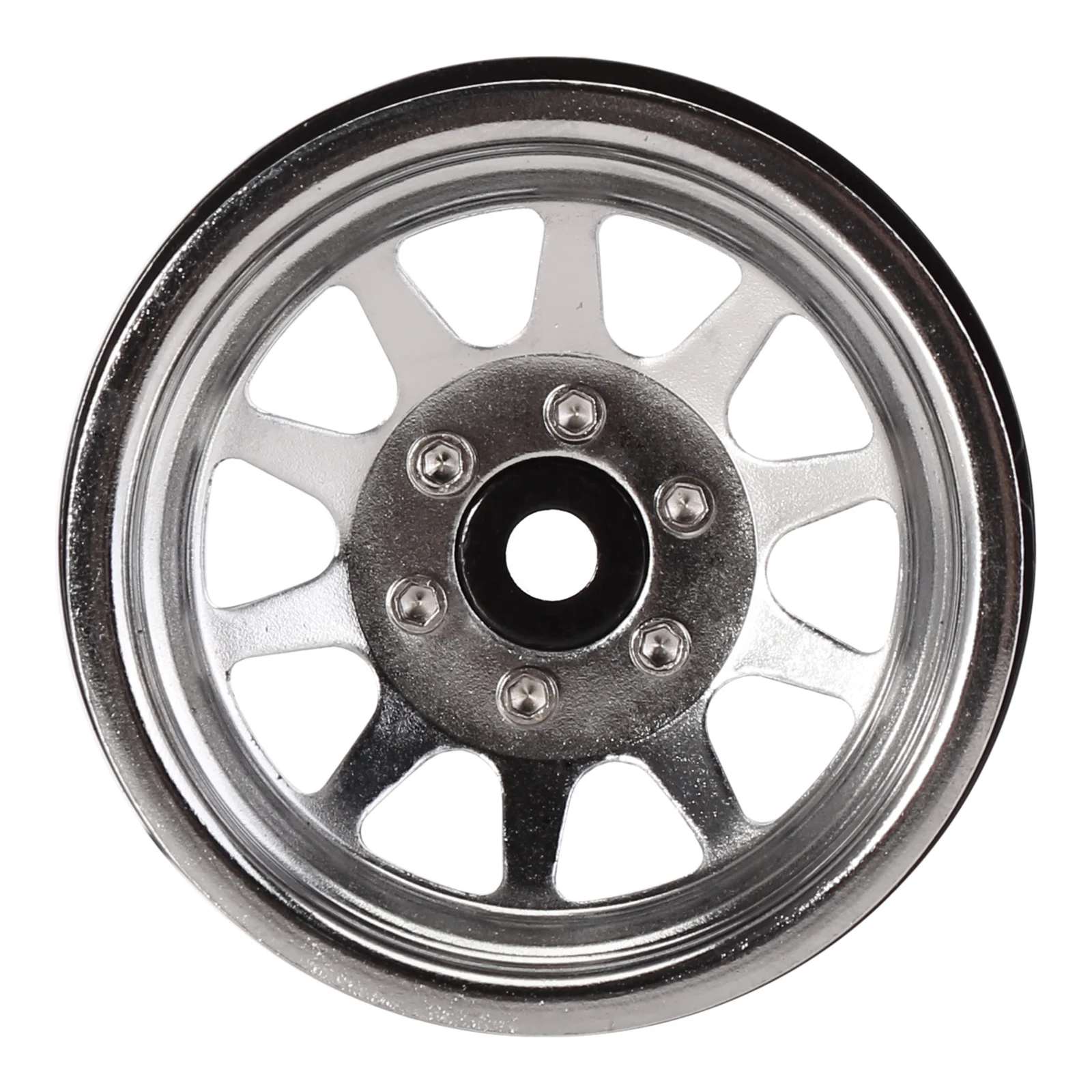 INJORA 116g/pcs Metal Alloy 1.9 Beadlock Wheel Rims for 1:10 RC Crawler Axial SCX10 AXI03007 90046 TRX4 Redcat GEN8 (W1909)