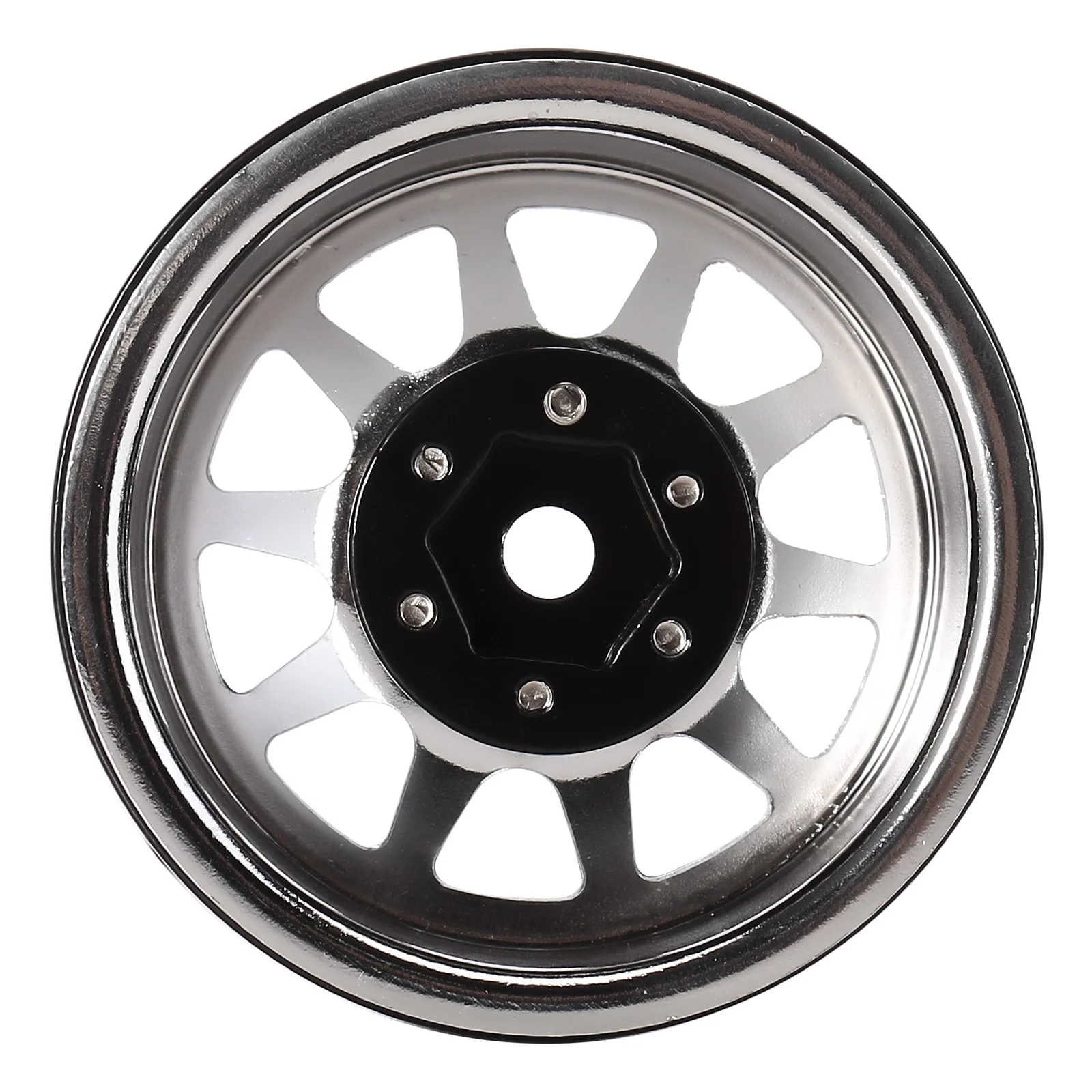 INJORA 116g/pcs Metal Alloy 1.9 Beadlock Wheel Rims for 1:10 RC Crawler Axial SCX10 AXI03007 90046 TRX4 Redcat GEN8 (W1909)