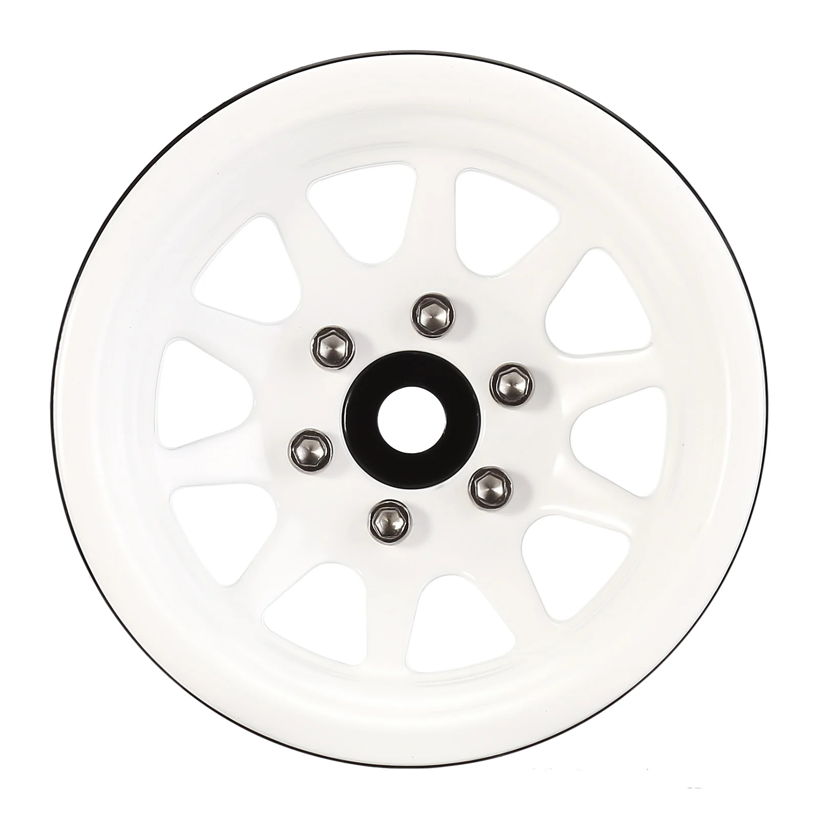 INJORA 116g/pcs Metal Alloy 1.9 Beadlock Wheel Rims for 1:10 RC Crawler Axial SCX10 AXI03007 90046 TRX4 Redcat GEN8 (W1909)
