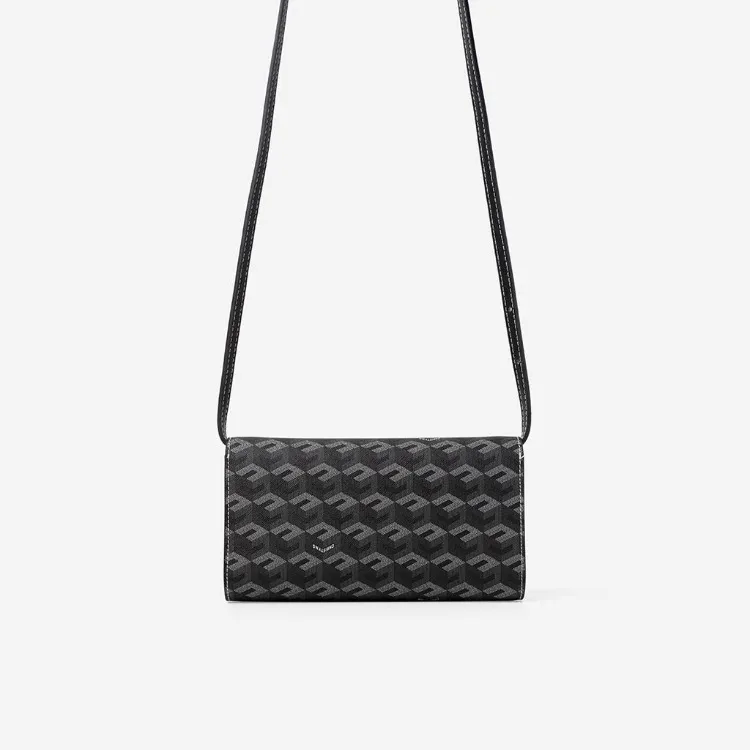 Diego Shoulder Bag Women Fashion Cubic Garden Monogram Print Luxury Designer Crossbody Bag Envelope Clutch Bag with Card Slots