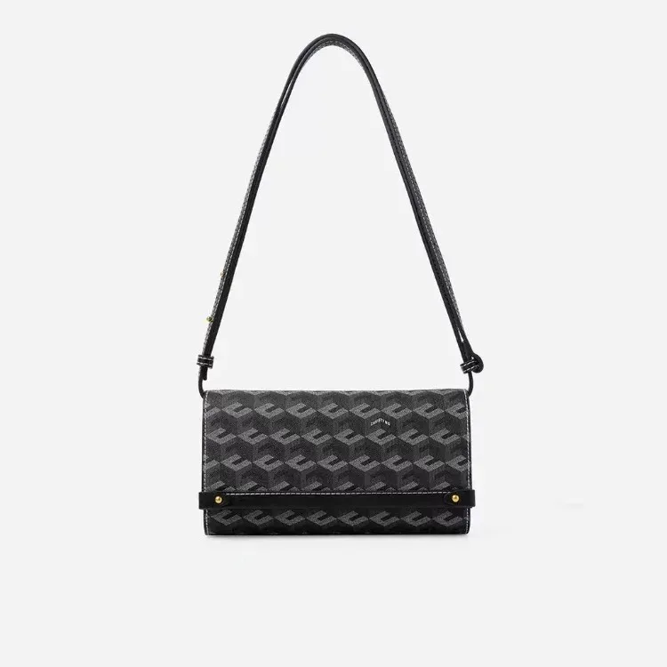 Diego Shoulder Bag Women Fashion Cubic Garden Monogram Print Luxury Designer Crossbody Bag Envelope Clutch Bag with Card Slots