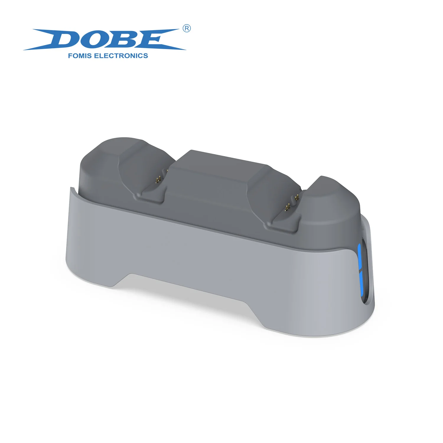 DOBE Double Charging Dock TP5-1501X for PS5 Handle with Dual-color Charging Indicator Light & Charing Cable